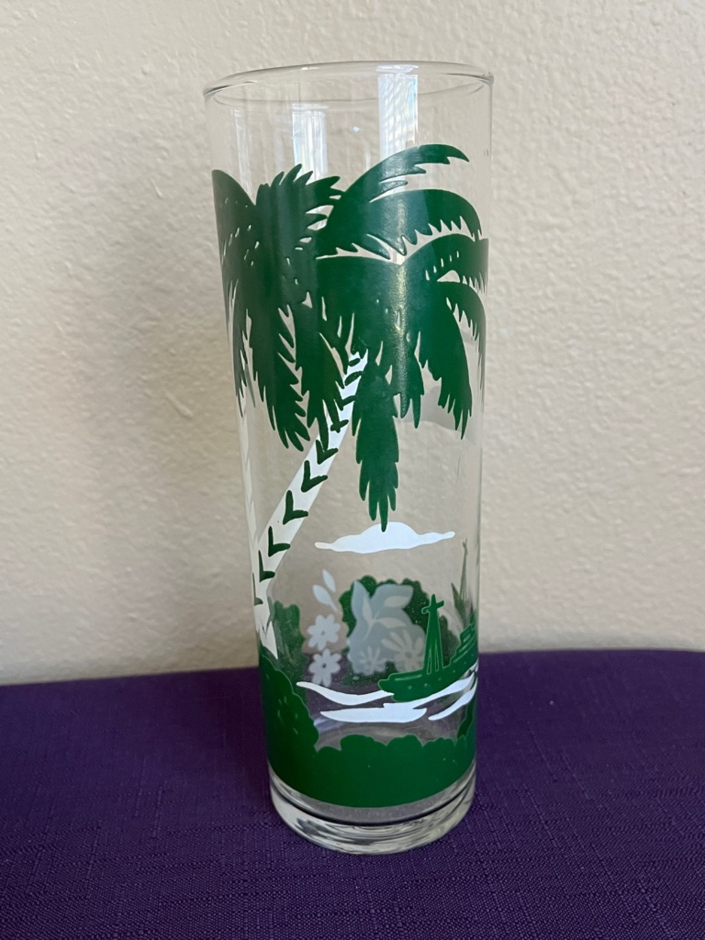 VTG Libbey Tiki Bar Glasses Tom Collins Highball Iced Tea Set Of 8 Vintage - Picture 2 of 9
